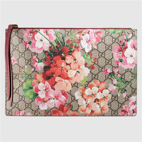 gucci signature bloom.cosmetic.pouch|real Gucci pouch.